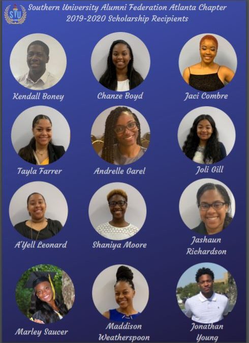 2019 Scholarship Recipients